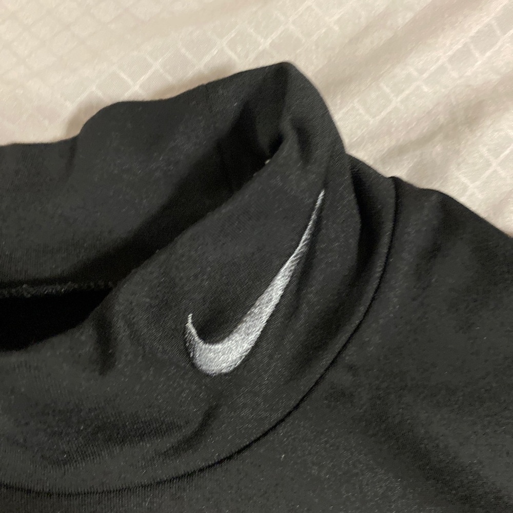 Nike Golf Pro Combat LS mock turtleneck fleece L